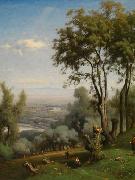 George Inness Near Perugia Spain oil painting artist